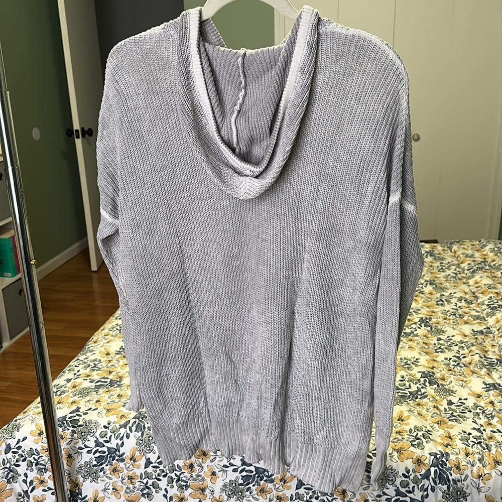 American Eagle Knit Hoodie - Picture 3 of 3